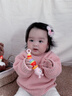 马博士婴儿牙胶硅胶牙咬胶0-1岁宝宝摇铃玩具安抚百变扭扭毛毛虫 实拍图