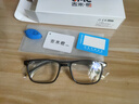 吉米·橙老花镜男防蓝光高清时尚老年人超轻高档品牌女花镜 黑色200度 实拍图