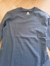 真维斯日系长袖T恤男220g重磅纯棉男士打底衫男生宽松大码纯色内搭 实拍图