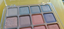 Dikalu韩系方格16色眼影盘粉棕蜜瓜日常淡妆伪素颜珠光哑光腮红一体盘03 实拍图