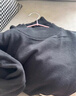 红蜻蜓（RED DRAGONFLY）毛衣男秋冬时尚舒适纯色中高领针织衫保暖修身毛线衫男装黑色XL 实拍图