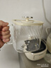 九阳（Joyoung）净萃养生壶迷你家用全玻璃煮茶器 316L茶篮 1L办公室0金属0胶水恒温烧水壶 K10D-WY103（茶） 实拍图