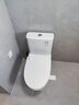 惠达（HUIDA）抽水马桶抗菌大冲力节水一级水效虹吸式卫生间坐便器HDTB-6168 实拍图