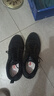 特步男鞋跑步鞋新款冬季厚底旅游透气轻便皮网面休闲运动鞋慢跑鞋子男 黑色 42 实拍图
