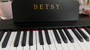 贝琪（Betsy）B351电钢琴88键重锤成人儿童电子钢琴家用练习初学者专业考级钢琴 B350-标准88键木纹黑 实拍图