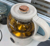 美的（Midea）煮茶器煮茶壶花茶壶 养生壶迷你恒温电热水壶蒸茶器喷淋式316L不锈钢烧水壶黑茶茶具1升YSTM-Z11 实拍图