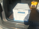 悦卡汽车后备箱收纳箱 车载折叠储物箱尾箱整理箱 Rare系列60L-白蓝色 实拍图