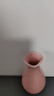 真茂陶瓷小花瓶欧式小清新水培干花插花器客厅卧室家居桌面装饰拼摆件 小净瓶款-粉色 实拍图