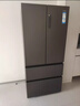 海尔（Haier）412升594mm专业超薄零嵌法式四门小户型家用电冰箱一级能效BCD-412WGHFDB5GYU1 实拍图