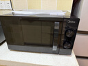 美的（Midea）家用便捷微波炉 转盘加热 五档火力 双旋钮操控  高温杀菌智能解冻 易洁内胆M20C 实拍图