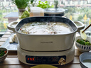 九阳（Joyoung）电火锅火锅专用锅电磁炉IH秒涮电磁加热2200W多功能锅6L烤涮分体电炒锅电煮锅 6L 【平锅款】HG-G850 实拍图