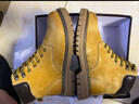 骆驼（CAMEL）【山丘】经典大黄靴马丁靴秋冬户外工装靴 L23W076065 土黄 37 实拍图