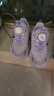 巴布豆童鞋冬季儿童运动鞋加绒加厚女童跑步鞋106545176糖果紫/深紫31 实拍图