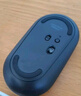罗技（Logitech）时尚系列 PEBBLE鼠标 无线蓝牙鼠标 办公静音鼠标 女性鼠标对称鼠标 鹅卵石造型 石墨黑 实拍图