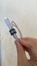 ANKER安克 充电线苹果mfi认证适用iphone11/12/13/14手机充电器3Atype-c转lightning快充数据线 0.9m紫 实拍图