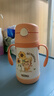 膳魔师（THERMOS）儿童吸管保温杯超轻316L不锈钢把手学生杯幼儿园婴儿水杯上学TCKC 实拍图