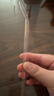 乐扣乐扣（LOCK&LOCK）玻璃吸管套装非一次性耐热透明成人孕妇奶茶果汁彩色加粗吸管 粉色弯管-单支+吸管刷 实拍图