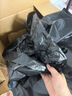 利得 平口垃圾袋黑色45*50cm900只单面0.8丝家用办公整箱经济款塑料袋 实拍图