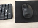 罗技（Logitech）MK120 键鼠套装 有线键鼠套装 办公键鼠套装 电脑键盘 USB即插即用 全尺寸 黑色 实拍图