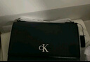 Calvin Klein时尚单肩包礼物链条包包金属字母旋扣翻盖CK女包斜挎马鞍包DH3240 实拍图