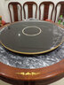 富得莱 饭菜保温板 加热菜板 暖菜板2025新款 圆形家用智能多功能带火锅电磁炉 自动恒温餐桌旋转盘神器 触控黑100cm电动旋转电磁炉火锅 实拍图