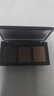 悠宜（unny club）柔妆持久三色眉粉2.7g咖啡棕防水防汗持妆鼻影卧蚕自然显色 实拍图