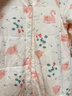 英氏（YEEHOO）夹棉连体衣动态恒温婴儿衣服秋冬保暖新生儿衣服精梳棉宝宝爬服 实拍图