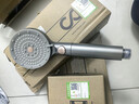 四季沐歌（MICOE）增压淋浴花洒喷头加压卫浴淋浴枪灰莲蓬头过滤手持花洒M-HS18Q 实拍图
