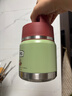 膳魔师（THERMOS）儿童保温杯饭盒316L不锈钢宽口辅食罐焖烧杯提手学生带勺上学TCFF 实拍图