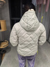 优衣库女装PUFFTECH空气棉服连帽外套/25秋冬新款478571 30 浅米色 M 实拍图