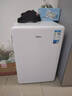 美的（Midea）116升小冰箱复古单门双温冷藏冷冻冰吧立柜客厅办公室租房宿舍美妆家用办公小型迷你冰箱BCD-116M 实拍图