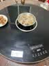 富得莱饭菜保温板 新款暖菜板+火锅+自动旋转家用餐桌垫多功能带电磁炉电陶炉 圆形加热菜板电热板转盘 2200w电磁炉火锅电动转盘 80cm 实拍图