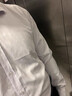 京东京造【奢华200支】衬衫男白衬衫长袖衬衫外套男装冬装高端 白色 42 实拍图