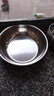 【不锈钢】和面盆厨房烘焙家用火锅盆洗菜打蛋汤锅盆醒面盆料理盆 32cm【热卖款】不锈钢 和面盆 实拍图