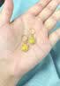 中国黄金（CHINA GOLD）足金牡丹花耳环女士国风百搭黄金耳饰节日生日生日礼物送老婆妈妈 【今/次日达】牡丹耳环  约1.1g 实拍图