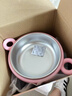 COOKSS儿童餐具宝宝辅食碗婴儿碗316不锈钢新生儿注水保温碗可拆卸粉色 实拍图