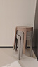 九千谷椅子出租房不占空间轻奢高级塑料凳子简易客厅家用小型餐桌凳4215 实拍图