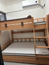 可颜上下铺床儿童床男孩女孩卡通高低床子母床双层床小户型实木上下床 爬梯款 上床宽115  下床宽135 实拍图