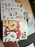 【贴纸+礼品卡+翻翻书】亲爱的小狗 线条小狗 治愈系漫画集 人气IP 全彩印刷 赠超萌周边 首部官方漫画集 38篇全新漫画内容 实拍图