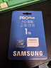 三星（SAMSUNG）1TB TF(MicroSD)存储卡 高速PRO蓝卡 U3A2V30 兼容Steamdeck游戏机无人机运动相机 读速180MB/s 实拍图