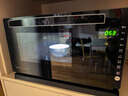 美的（Midea）微波炉烤箱一体机 光波炉 800W家用变频一级能效 下拉门 平板式速热简单易用M3-208E 实拍图