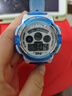 正港（ZGO）电子手表男学生男孩防水夜光运动手表男童色生日礼物 305透明蓝 实拍图