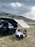 京安途户外露营黑胶车边天幕野营帐篷遮阳棚防晒防雨便携野餐装备5-8人 实拍图