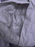 优衣库合作款/女装男装PUFFTECH空气棉服连帽外套480064 02 浅灰色 L 实拍图