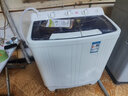 长虹半自动波轮洗衣机 家用老式双缸双桶 洗脱一体机 大容量脱水甩干机 以旧换新 洗脱14.8公斤【洗涤9公斤+脱水5.8公斤】 实拍图