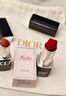 迪奥DIOR烈艳蓝金口红双支礼盒丝绒(999+720)唇膏套装 生日礼物送女友 实拍图