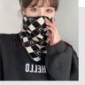 博沃尼克围脖冬季女韩版百变挂耳防风寒面罩保暖护颈脖套百搭围巾加厚口罩 实拍图