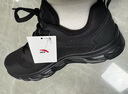 安踏男鞋运动鞋男秋冬季男士软底网面透气跑步鞋休闲鞋皮面防水鞋子男 【热卖推荐款秋冬季男鞋】黑色 42.5 （9码） 实拍图