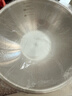 打蛋器专用打蛋碗不锈钢打蛋碗沙拉碗打蛋器必备打蛋碗不锈钢厨房烘焙必备 18cm【700ml】 实拍图
