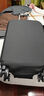 欣沁行李箱套加厚耐磨皮箱套旅行箱外套防尘罩 黑色 S码（19-21英寸） 实拍图